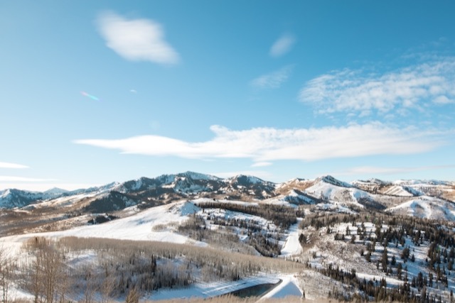 Mountains and snow